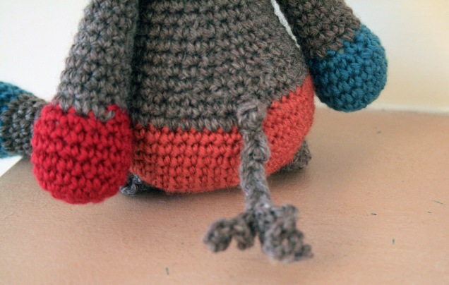Crochet Donkey Angharad Tail