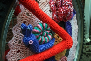 Knitted Snail Rear Wheel